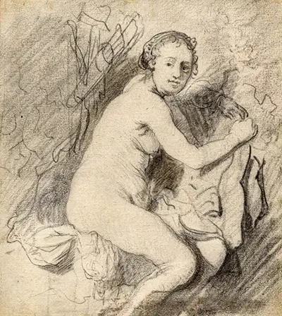 Diana at the Bath Rembrandt